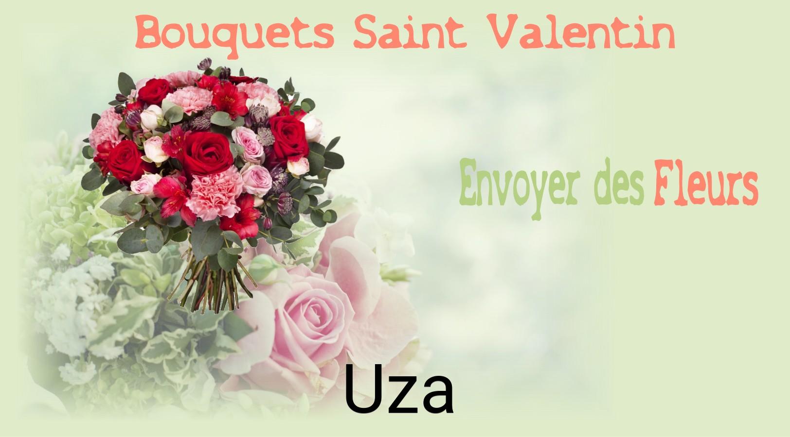 Roses de Saint-Valentin livrées à Uza